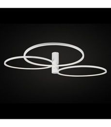 Plafon Ramko Aura 60 podwójny biały