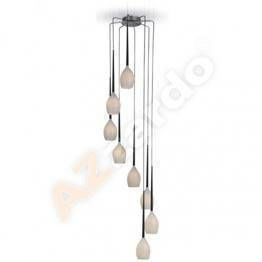 Izza 8 MD AZ0160 Biała Lampa Wisząca Azzardo