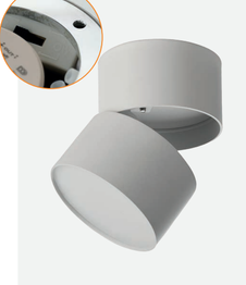 Azzardo Mona AZ6036 Spot Biały 10W CCT SWITCH