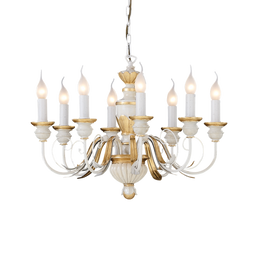 Żyrandol Ideal Lux Firenze Sp8 Bianco 012872