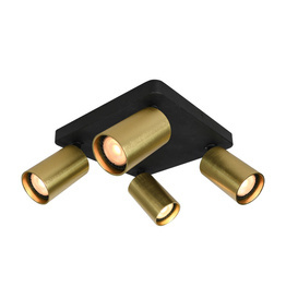 Reflektory Italux Nesto SPL-23436-4S-BK-BRSS