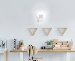 Pujol Plasma A-66 Kinkiet w kolorze białym