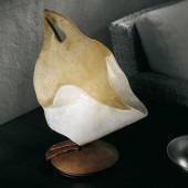 FIRENZE LT 2/212 bursztynowy/miedziany Lampa Stołowa Sillux 48 cm