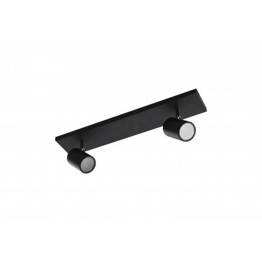 Azzardo Noemie 2 AZ4137 Czarna Oprawa Sufitowa