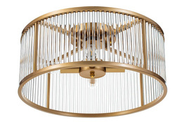 lampa Sufitowa Złota Berella Light Negros PL40 GD BL5388