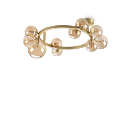 Lampa Sufitowa Ideal Lux Perlage Pl10 Ambra 327808