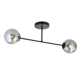 Lampa sufitowa ROMA 2 BL GRAFIT czarny (1245/2) - Emibig