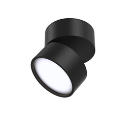 Oprawa Sufitowa Ledowa Berella Light Rotu 12W BK BL5199 w czarnym kolorze