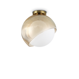 Ideal Lux Bloom Pl1 D30 Ottone 366593 Plafon