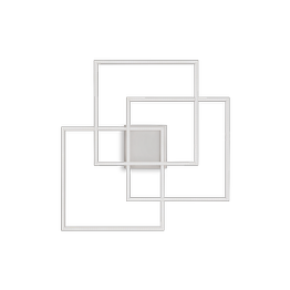 Nowoczesna lampa sufitowa LED geometryczna Ideal Lux Frame-2 PL