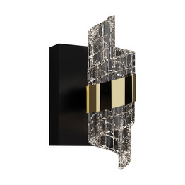 Lampa ścienna Italux Tonga WL-26374-9W-3K-BK-GD