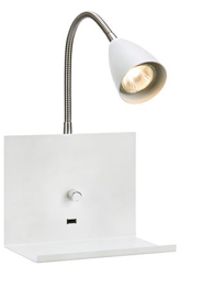 Kinkiet Markslojd 1L Biały 107140 LOGI