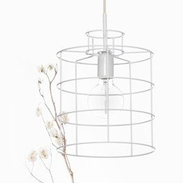 Lana Mini Lampa wisząca Ramko kolor biały