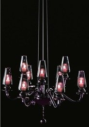 Rigel 344/6+3 Italamp Zwis fiolet