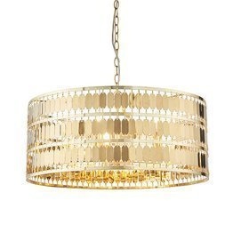 Endon Eldora 5 90299 Lampa wisząca złota w stylu glamour