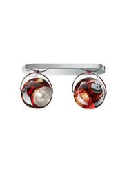 Lampa sufitowa Fabbian BELUGA COLOUR D57 G23 03 red