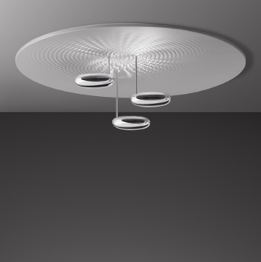 Artemide Droplet 1474W10A Awangardowa lampa sufitowa