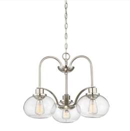 Żyrandol Elstead Lighting Trilogy QZ-TRILOGY3-BN Nikiel