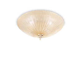 Ideal Lux Shell Pl3 Ambra Plafon 140179