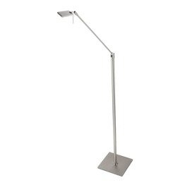 Lampa Podłogowa Nowoczesna Pujol Del P-76 Nikiel Matowy