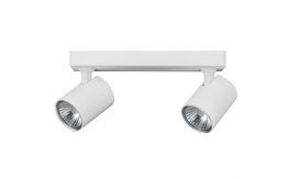 Azzardo Exo 2 Lampa sufitowa regulowana 2 x GU10 35W biała AZ3196