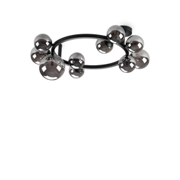 Plafon Ideal Lux Perlage Pl10 Fume' 309286