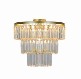 Plafon Kryształowy P17127-4-GD Zuma Line Tifanny