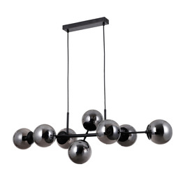 Oprawa wisząca Italux Molite PND-1098-8-BL Czarna