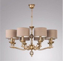 TIV-ZW-8(N) Kutek Mood Tivoli Żyrandol Nikiel