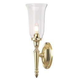 Kinkiet do Łazienki Glamour IP44 Elstead Lighting Dryden BATH-DRYDEN2-PB