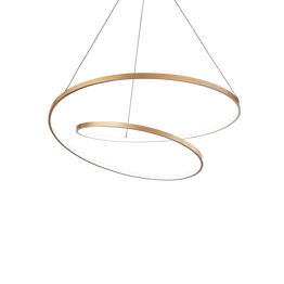 Żyrandol Ideal Lux Oz Sp D80 Dali Ottone 3000k 304595