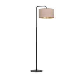 Lampa podłogowa HILDE LP1 BL ROSE czarny (1053/LP1) - Emibig