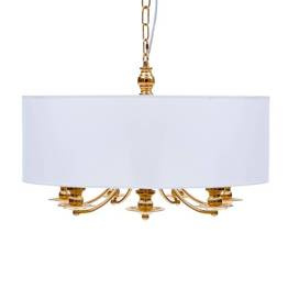 Lampa W stylu Glamur Złota Dann Lux Abu Dabi 7 GD DLD5454