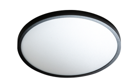 Azzardo Malta R 40 AZ4247 Czarna Plafoniera