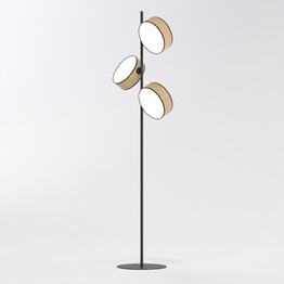 Lampa Podłogowa Emibig Drumz Lp3 Rattan (1565/LP3)