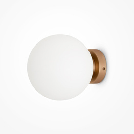 Lampa ścienna Basic form złoty (MOD321WL-01G2) - Maytoni