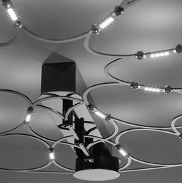 Plafoniera Sforzin Lafra 1748.22.3000 kolor chrom 70 cm