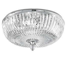 Plafoniera Italamp 316/4A transparentny chrom