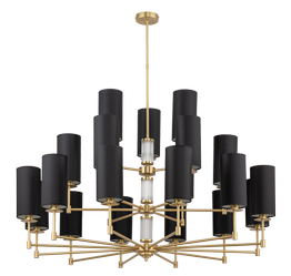 Żyrandol EMP-ZW-12+6+3(ZM) Kutek Mood Empoli