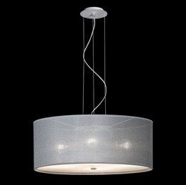 Żyrandol szary Ramko Nodo Metalix 60