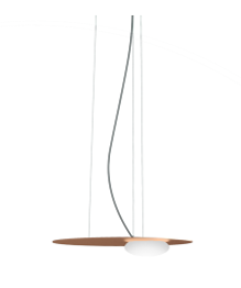 Nowoczesna lampa Axo Light Kwic 48 cm brązowa