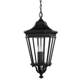 Cotswold Lane FE/COTSLN8/L BK Lampa wisząca Elstead Lighting