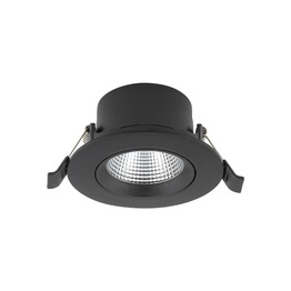 Oprawa do zabudowy Nowodvorski Egina 10W LED 4000K Czarna 10554