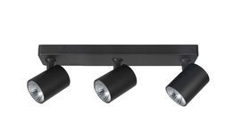 Azzardo Exo 3 Lampa sufitowa regulowana 3 x GU10 35W czarna AZ3197