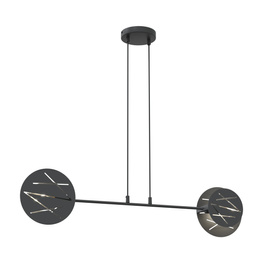 Żyrandol Emibig Xotic 2 Bl (1411/2)