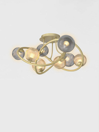 Oprawa Sufitowa Wofi Metz 9015-804