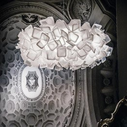 Zwis biały Slamp Clizia 53 cm