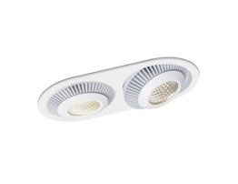 Oprawa wbudowana z ramką Kol 20030 LED BPM biały