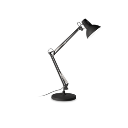 Lampa Stołowa Ideal Lux Wally Tl1 Total Black 265278