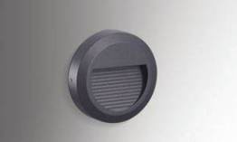 Azzardo Ove Lampa ścienna AZ4508 Ciemnoszara